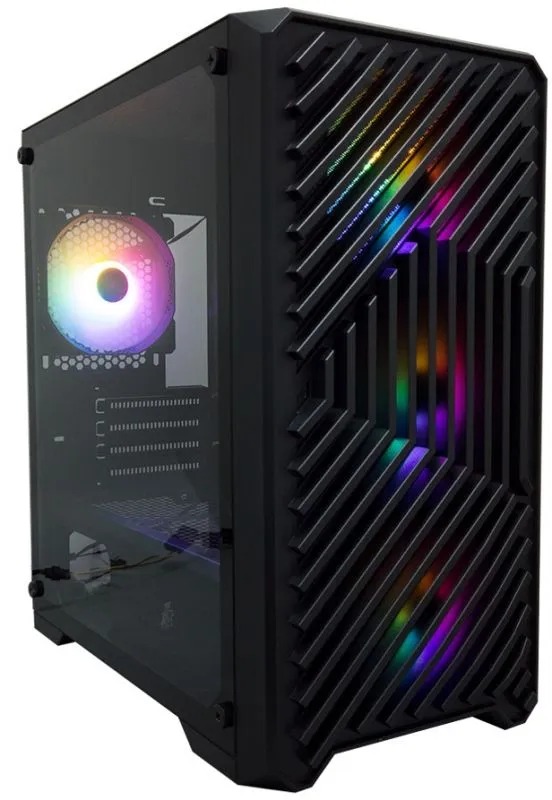Игровой ПК ARENA 5078 (AMD Ryzen 3 3200G/GeForce GTX 1050Ti 4 ГБ/8 ГБ DDR4/128 ГБ SSD/1000 ГБ HDD)
