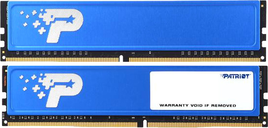 Оперативная память Patriot Signature Line 2x8GB DDR4 PC4-19200 [PSD416G2400KH]