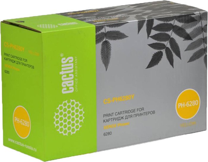 Картридж CACTUS CS-PH6280YR (аналог Xerox 106R01402)