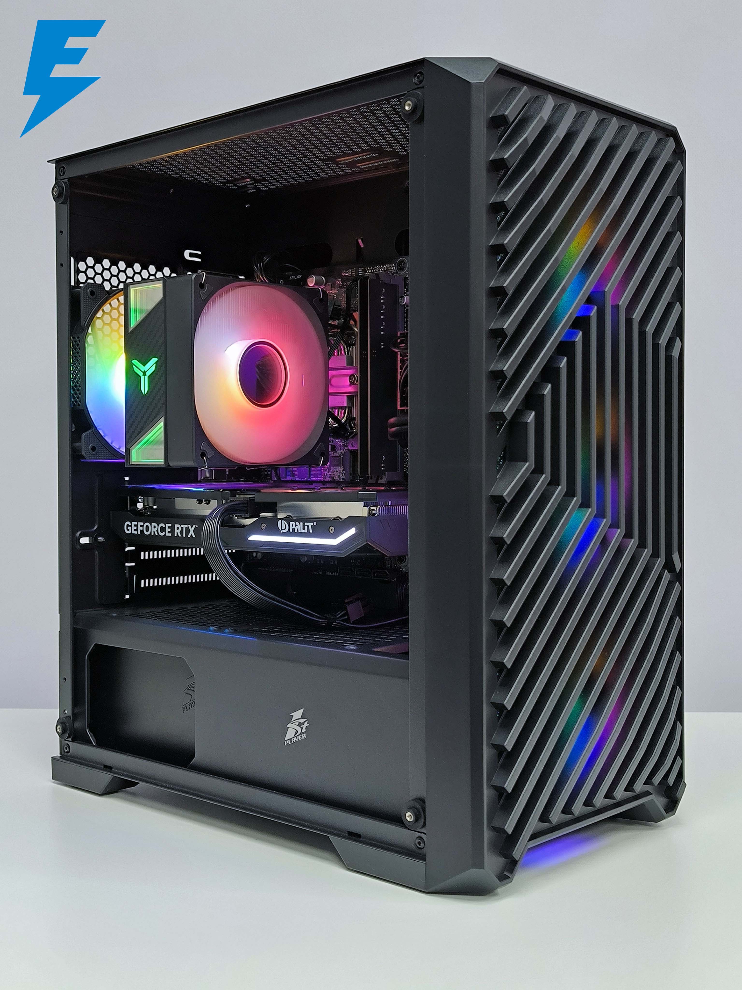 Игровой ПК ARENA 3793 (AMD Ryzen 5 3600/GeForce RTX 3060Ti 8 ГБ/8 ГБ DDR4/1000 ГБ HDD)