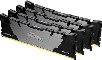 Оперативная память Kingston FURY Renegade 4x16ГБ DDR4 3200 МГц KF432C16RB12K4/64