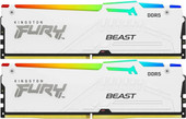 Оперативная память Kingston FURY Beast RGB 2x16ГБ DDR5 5600 МГц KF556C40BWAK2-32