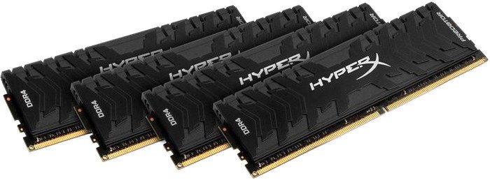 Оперативная память HyperX Predator 4x32GB DDR4 PC4-25600 HX432C16PB3K4/128