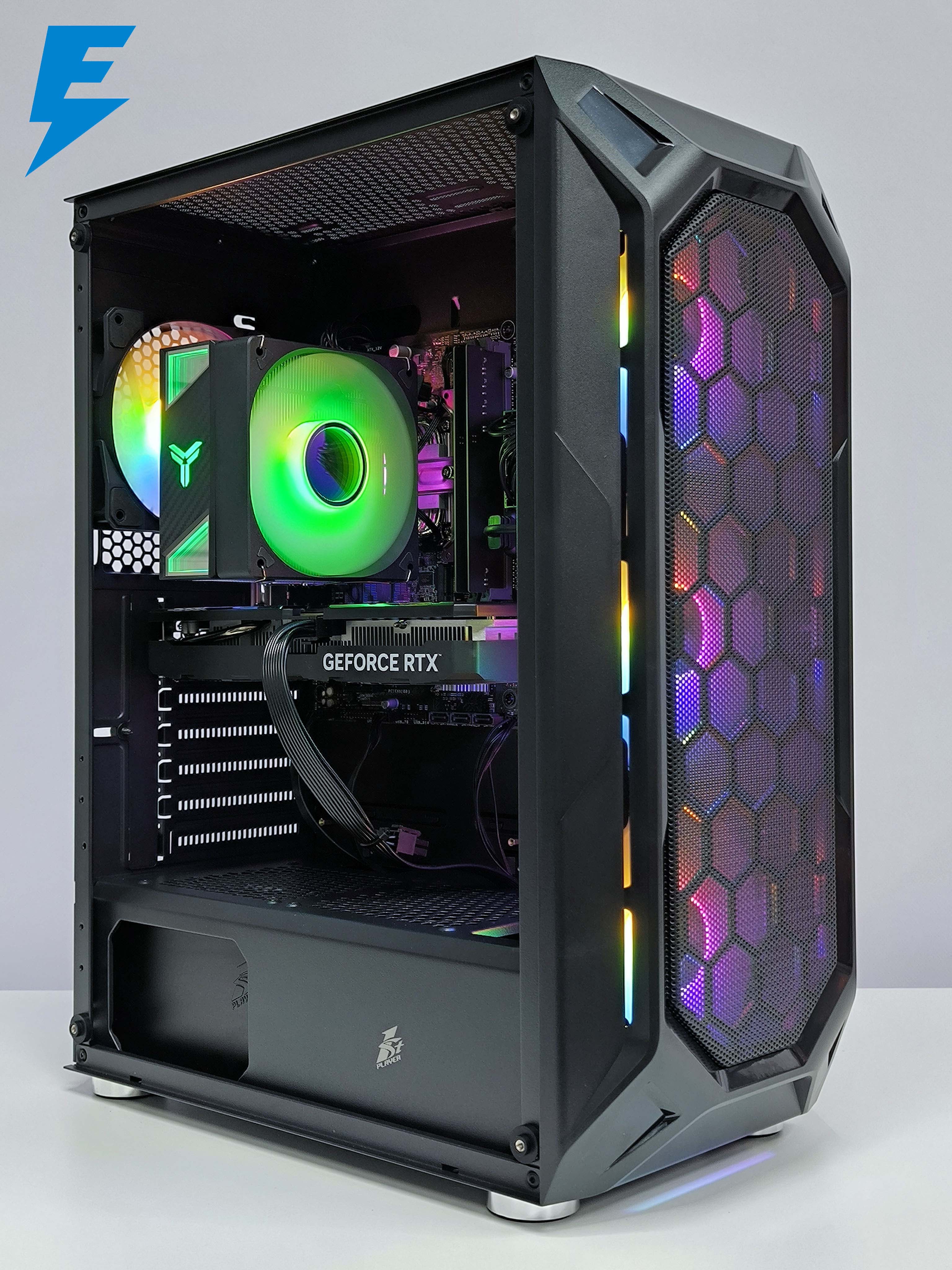 Игровой ПК ARENA 9264 (Intel Core i7-10700K/GeForce RTX 4060Ti 8 ГБ/16 ГБ DDR4/M2 1 ТБ SSD/2000 ГБ HDD)