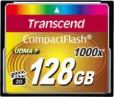 Карта памяти Transcend 1000x CompactFlash Ultimate 128GB (TS128GCF1000)