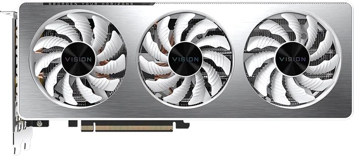 Видеокарта Gigabyte GeForce RTX 3060 Ti Vision 8G GV-N306TVISION-8GD