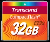 Карта памяти Transcend 133x CompactFlash 32 Гб (TS32GCF133)