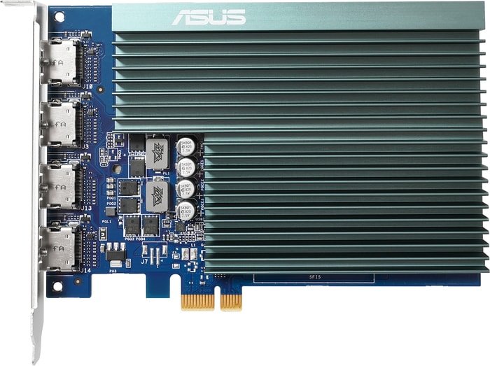 Видеокарта ASUS GeForce GT 730 2GB GDDR5 GT730-4H-SL-2GD5 Видеокарта ASUS GeForce GT 730 2GB GDDR5 GT730-4H-SL-2GD5