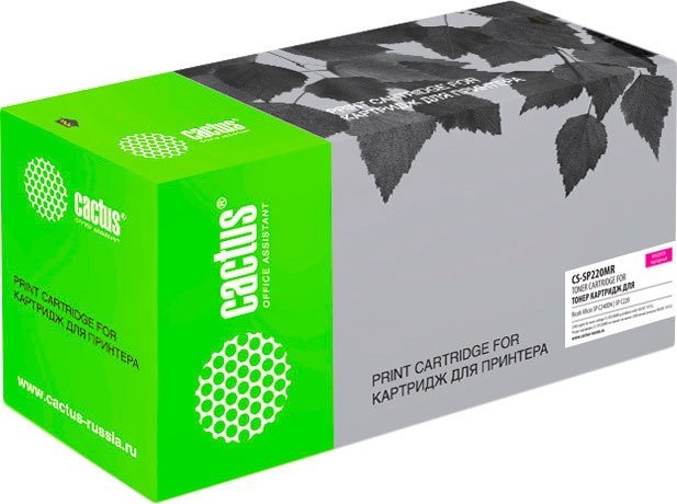 Картридж CACTUS CS-SP220MR (аналог Ricoh SP C220E Magenta)