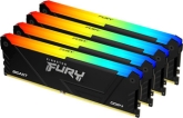 Оперативная память Kingston FURY Beast RGB 4x16ГБ DDR4 3200 МГц KF432C16BB12AK4/64