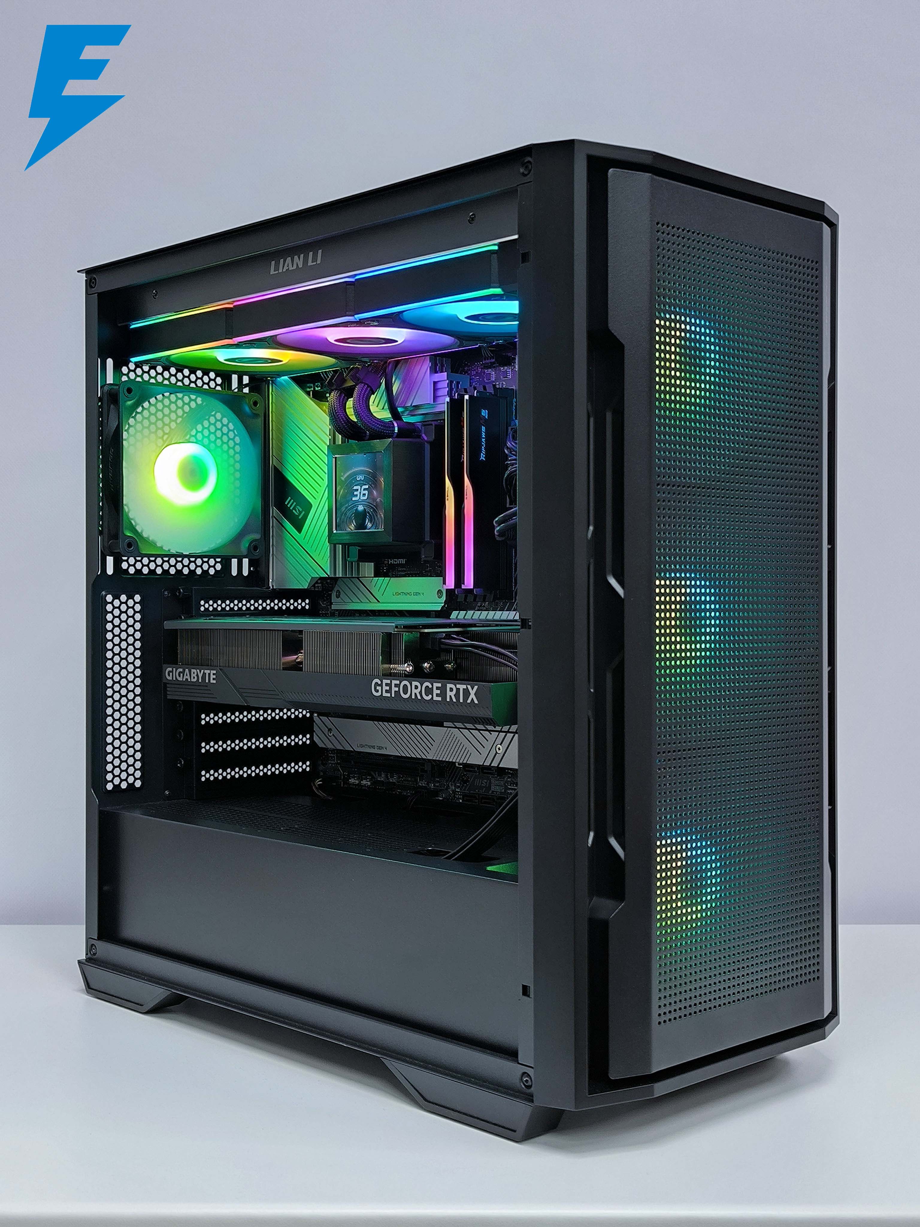 Игровой ПК ARENA 40989 (AMD Ryzen 9 9900X/RTX 5080 16 ГБ/64 ГБ DDR5/M2 1 ТБ SSD)