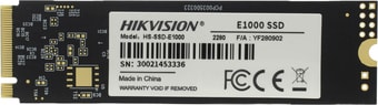 SSD Hikvision E1000 512GB HS-SSD-E1000/512G