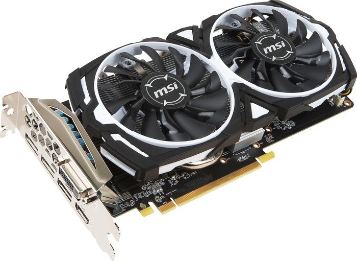 Видеокарта MSI Radeon RX 570 Armor OC 4GB GDDR5 [RX 570 ARMOR 4G