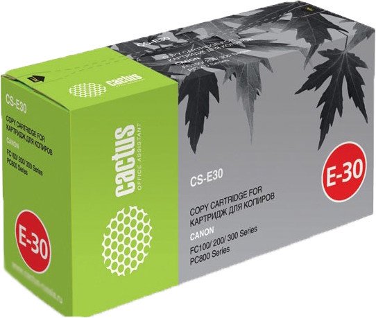 Картридж CACTUS CS-E30S (аналог Canon E30) Картридж CACTUS CS-E30S (аналог Canon E30)