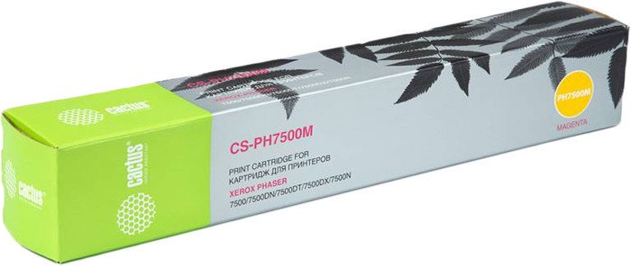 Картридж CACTUS CS-PH7500M (аналог Xerox 106R01444) Картридж CACTUS CS-PH7500M (аналог Xerox 106R01444)