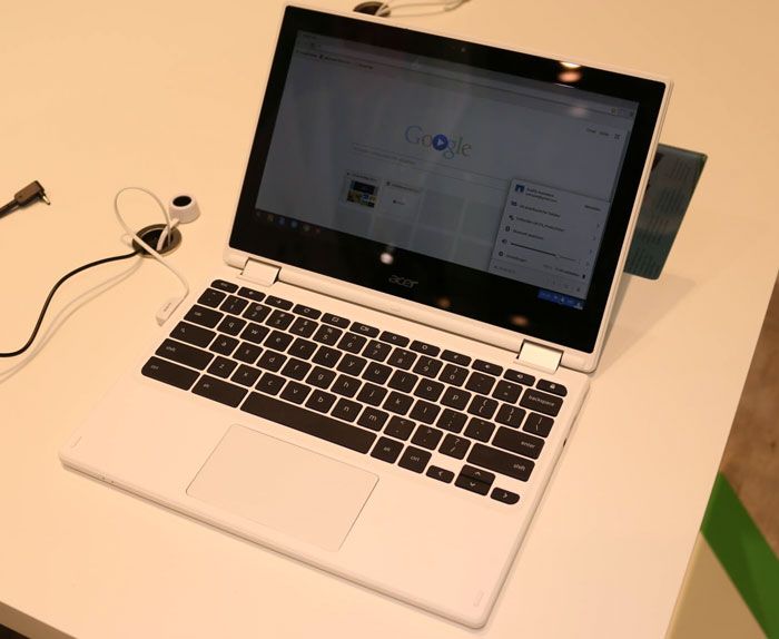Acer представила хромбук в трансформируемом формате