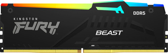 Оперативная память Kingston FURY Beast RGB 8ГБ DDR5 5200 МГц KF552C40BBA-8