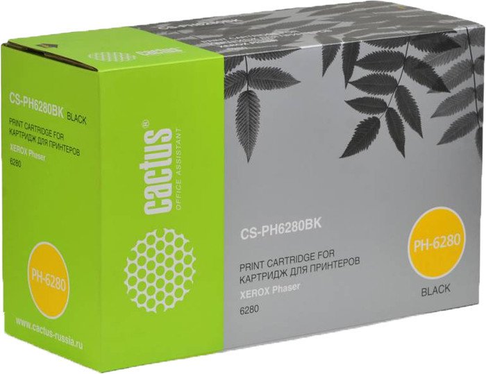 Картридж CACTUS CS-PH6280BKR (аналог Xerox 106R01403)