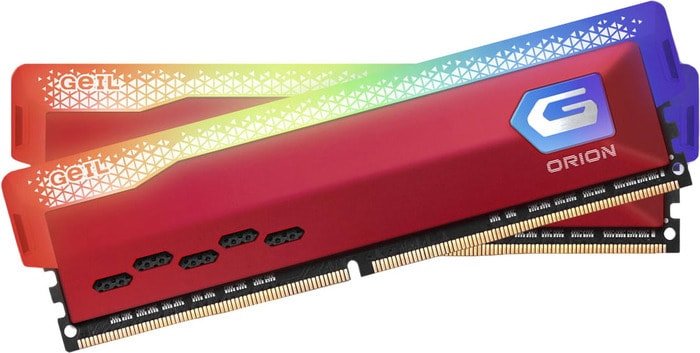Оперативная память GeIL Orion RGB 2x16GB DDR4 PC4-25600 GOSR432GB3200C16BDC