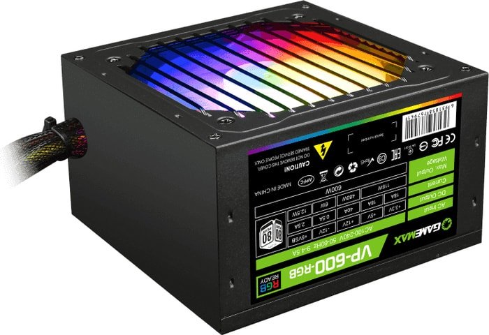 Блок питания GameMax VP-600-RGB Блок питания GameMax VP-600-RGB