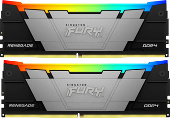 Оперативная память Kingston FURY Renegade RGB 2x8ГБ DDR4 4000 МГц KF440C19RB2AK2/16