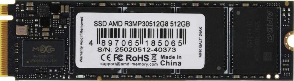 SSD AMD Radeon R3 512GB R3MP30512G8
