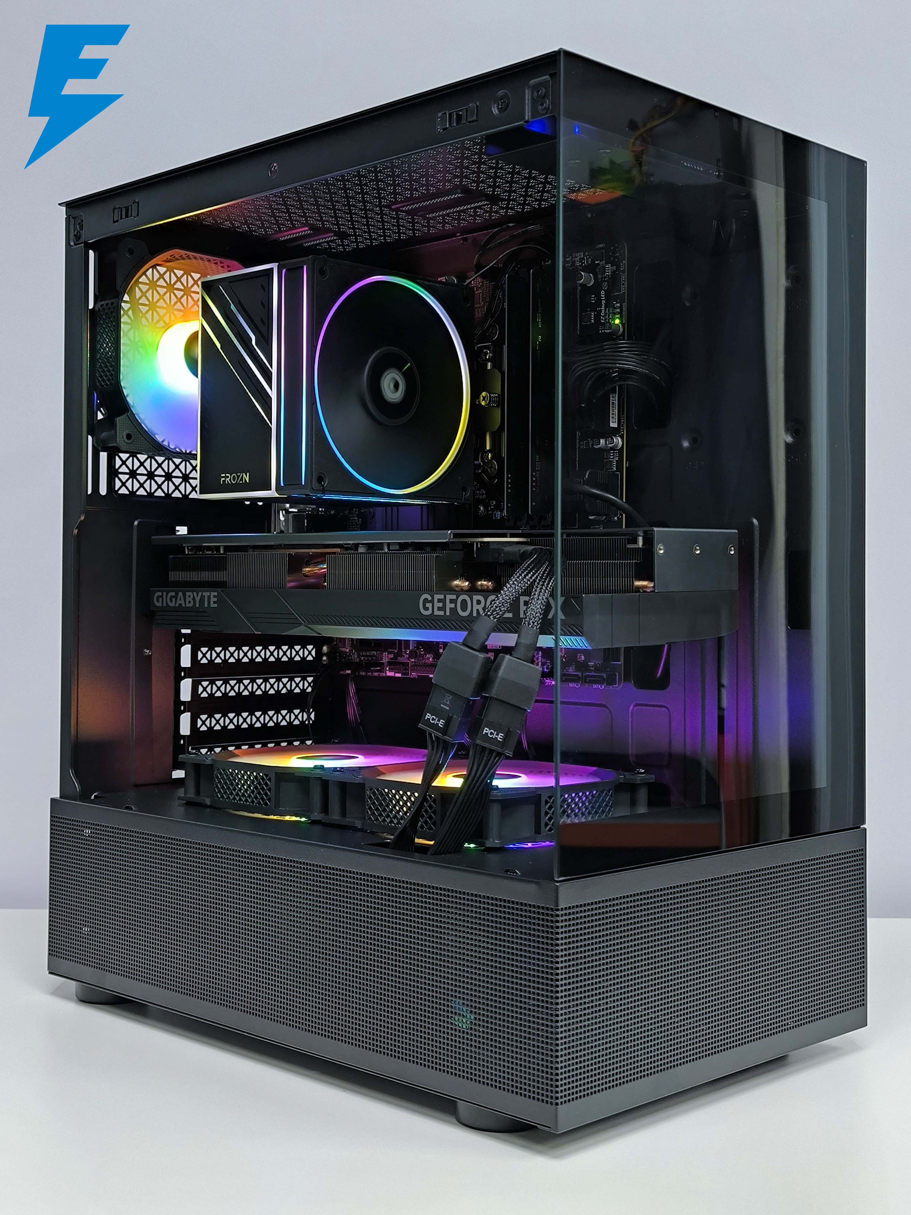 Игровой ПК ARENA 17877 (AMD Ryzen 9 7900X3D/GeForce RTX 4070 12 ГБ/16 ГБ DDR5/M2 1 ТБ SSD/1000 ГБ HDD)