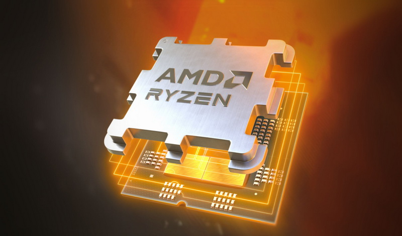 На графиках AMD процессор Ryzen 7 7800X3D до 24 % быстрее Intel Core i9-13900K в играх