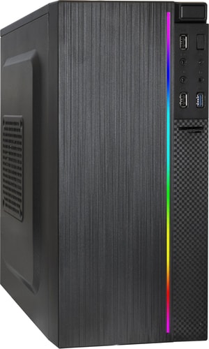 Корпус ExeGate mEVO-9302-RGB 500W EX287884RUS