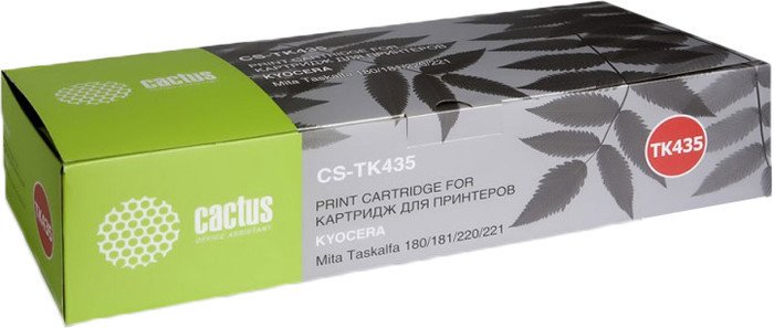 Картридж CACTUS CS-TK435 (аналог Kyocera TK-435) Картридж CACTUS CS-TK435 (аналог Kyocera TK-435)