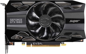 Видеокарта EVGA GeForce GTX 1660 Super Black Gaming 6GB GDDR6 06G-P4-1061-KR