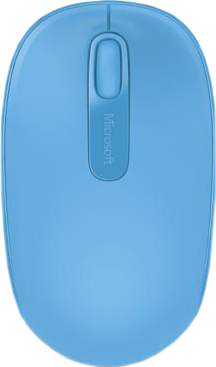 Мышь Microsoft Wireless Mobile Mouse 1850 (голубой) [U7Z-00058]