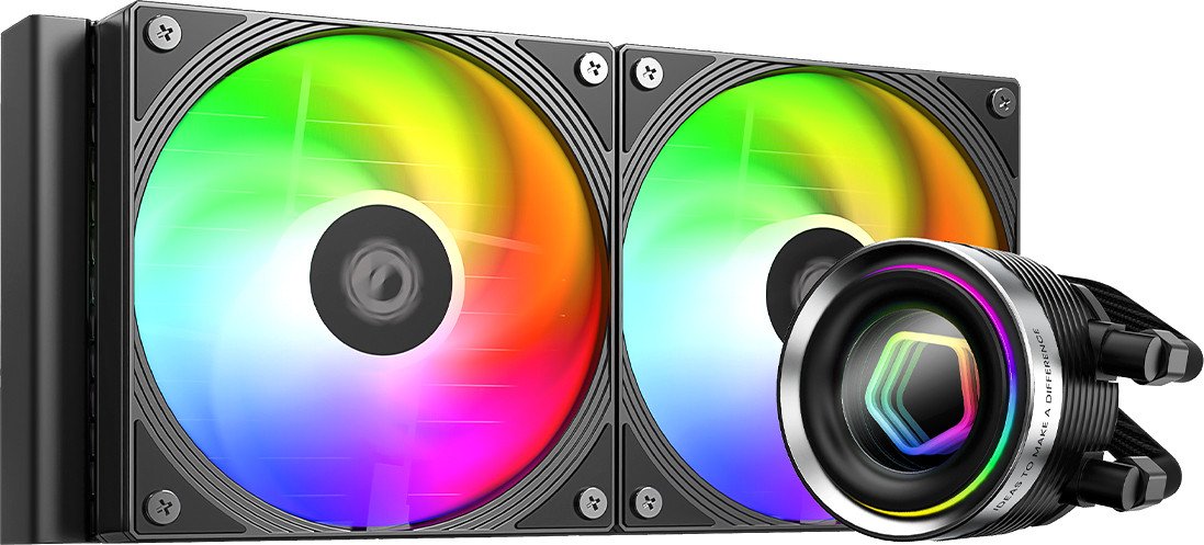 Жидкостное охлаждение для процессора ID-Cooling FX240 INF Black