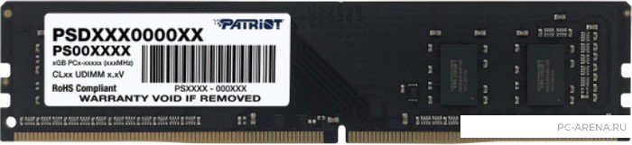 Оперативная память Patriot Signature Line 18ГБ DDR4 3200 МГц PSD48G32002