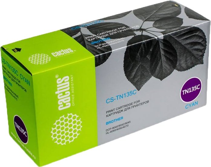 Картридж CACTUS CS-TN135C (аналог Brother TN-135C)