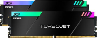 Оперативная память AGI Turbojet RGB 2x16ГБ DDR5 6400 МГц AGI6IPC16UD858
