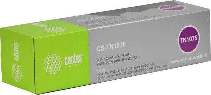 Картридж CACTUS CS-TN1075 (аналог Brother TN-1075)