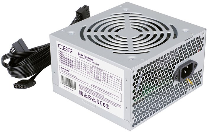 Блок питания CBR PSU-ATX400-12EC