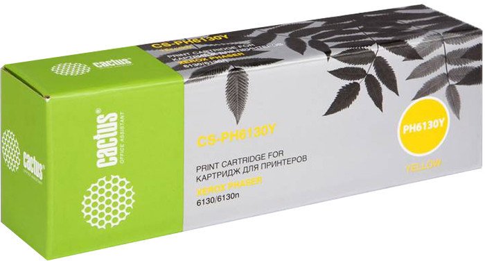 Картридж CACTUS CS-PH6130Y (аналог Xerox 106R01284)