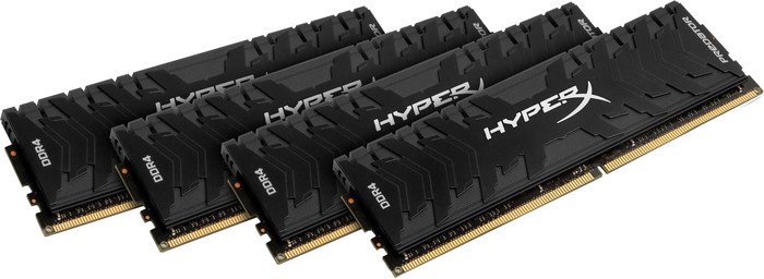 Оперативная память HyperX Predator 4x16GB DDR4 PC4-19200 HX424C12PB3K4/64