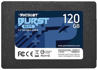 SSD Patriot Burst Elite 120GB PBE120GS25SSDR