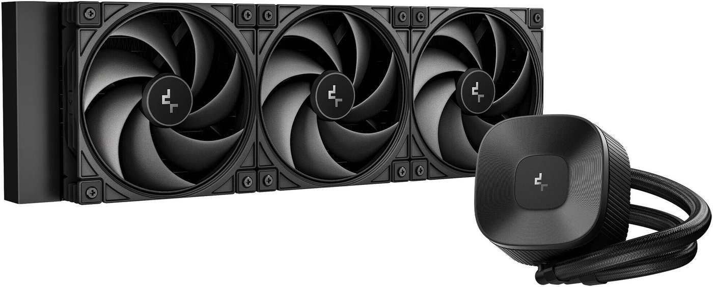 Система жидкостного охлаждения для процессора DeepCool LE360 V2 Zero Dark R-LE360ZERO-BKLNMD-G-1