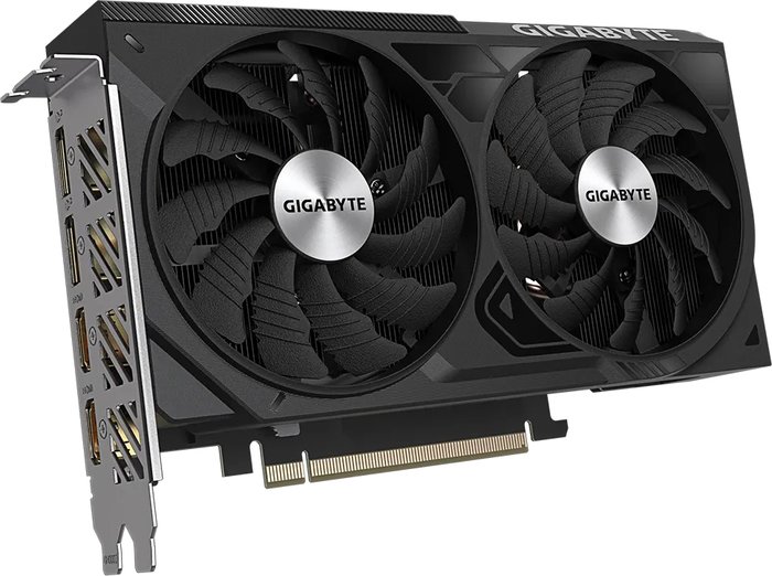 Видеокарта Gigabyte GeForce RTX 4060 Ti Windforce OC 8G GV-N406TWF2OC-8GD