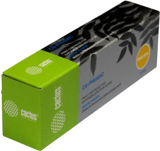 Картридж CACTUS CS-PH6500C (аналог Xerox 106R01601) Картридж CACTUS CS-PH6500C (аналог Xerox 106R01601)