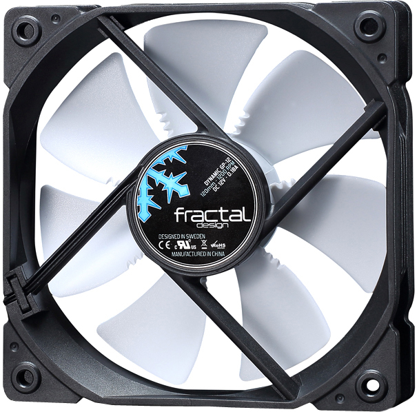 Вентилятор для корпуса Fractal Design Dynamic X2 GP-12 (черный/белый)
