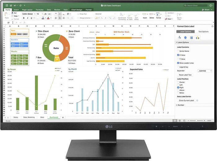 Монитор LG 24BN650Y-B