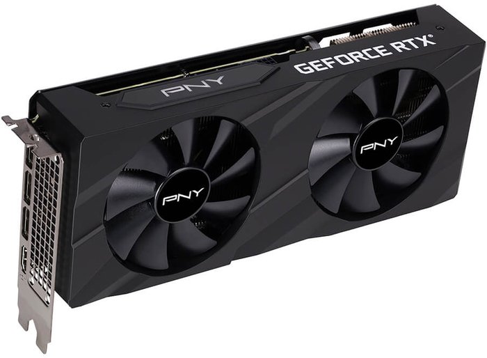 Видеокарта PNY GeForce RTX 3060 Ti 8GB GDDR6X VERTO Dual Fan LHR VCG3061T8LDFBPB1