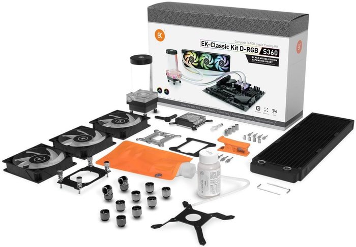 Модульная система жидкостного охлаждения EKWB EK-Classic Kit S360 D-RGB