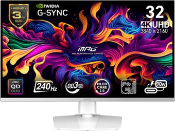 Игровой монитор MSI MPG 321URXW QD-OLED