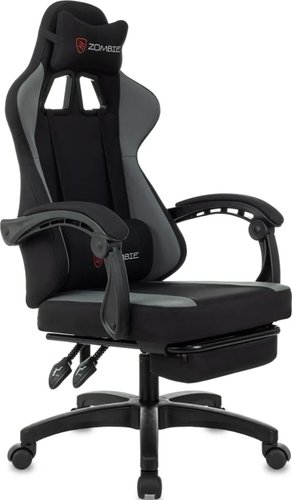 Игровое (геймерское) кресло Zombie Weaver (черный/серый)